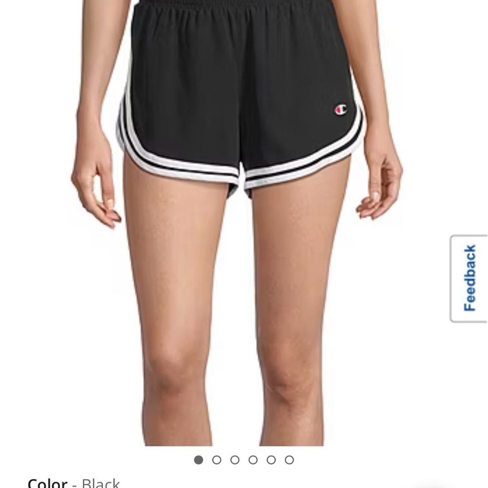 Champion Women's Black Athletic Shorts